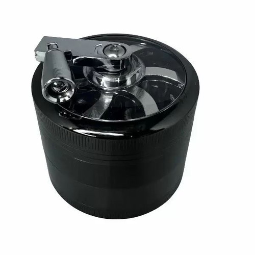 Metal grinder with mill 45x55mm 3-position silver