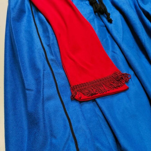 Traditional Cretan Costume Blue with Aloba Fabric, New