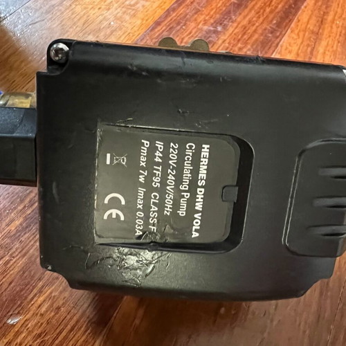 DHW Vola 84mm Hermes circulator pump slightly used