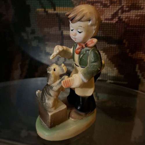 Vintage boy figurine new