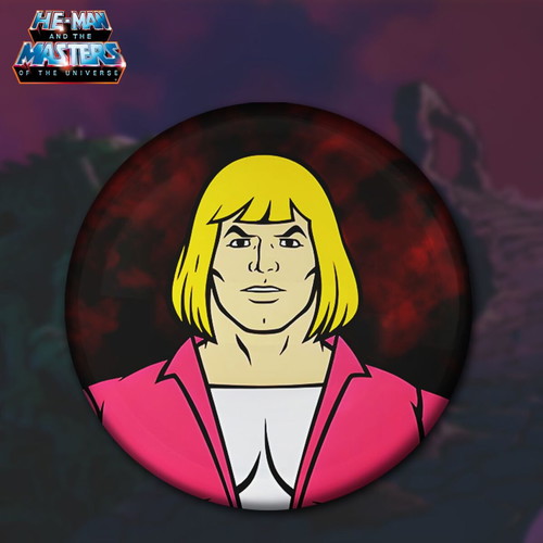 He-Man and the Masters of the Universe Pins set of 6 new, 3 cm