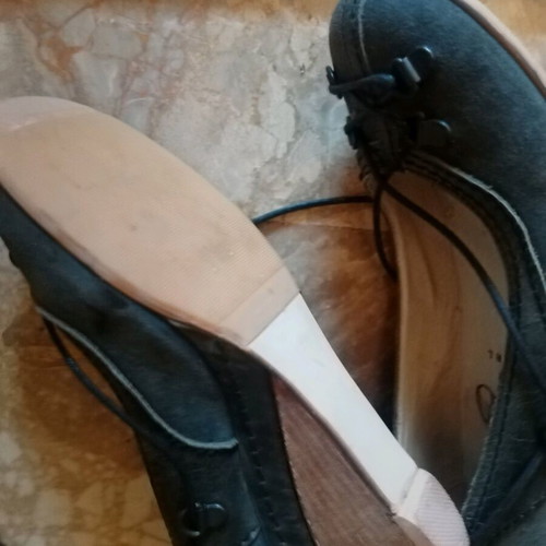 Fly London shoes like new, size 40, narrow, black-anthracite
