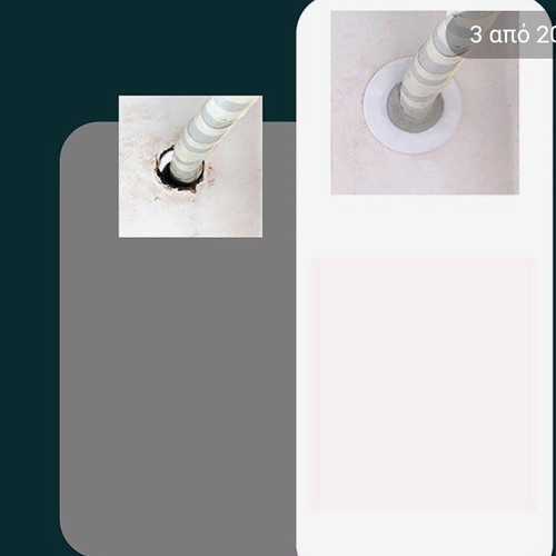 Air conditioner hole cover new, pack of 2 pieces