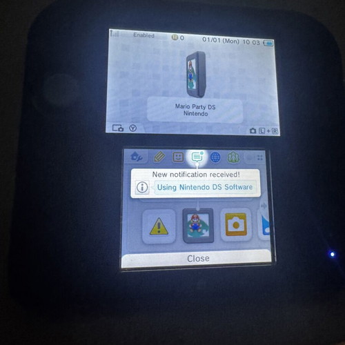 Nintendo 2DS used with one game, 64GB SD card and charger