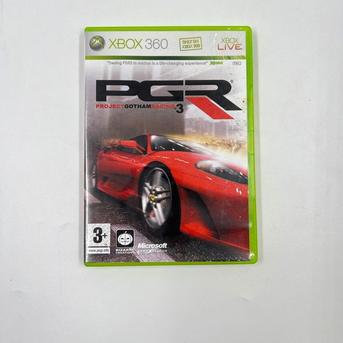 Project Gotham Racing 3 Xbox 360 game used, Microsoft 2005