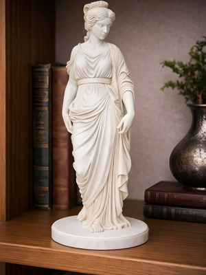 Ancient Greek statue 3D printed, new, 18 cm height