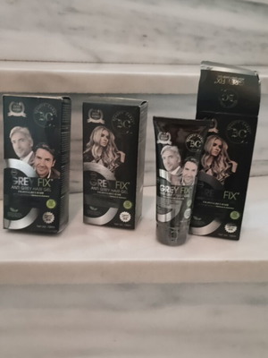 Grey Fix gel against grey hair with natural ingredients, new, 2 pieces
