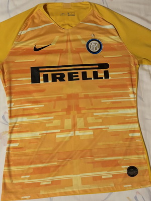 Inter Milan 2019-20 Goalkeeper Jersey Daniele Padelli Large like new