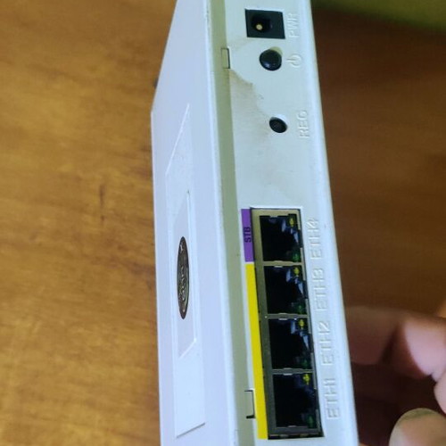 Router used, works with all ADSL lines