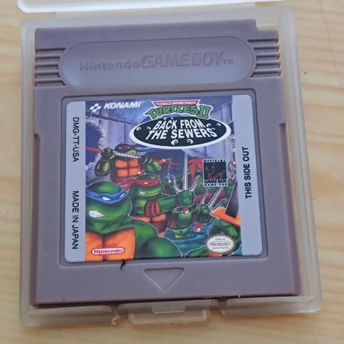 Teenage Mutant Ninja Turtles II Back From The Sewers Game Boy Color like new