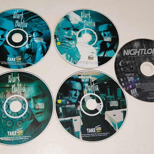 PC - 3x PCCD Games - 9CD's, LeftOvers LOT