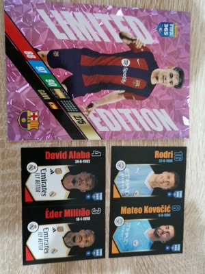 Panini Fifa 365 Limited Edition κάρτα και αυτοκόλλητα καινούργια