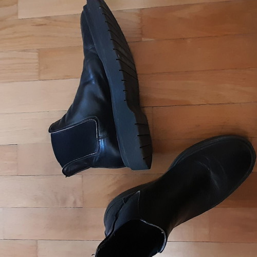 Chelsea boots Zara μαύρα μέγεθος 44 μεταχειρισμένα