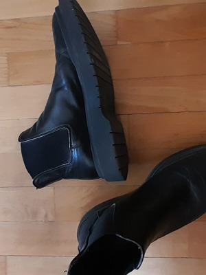 Chelsea boots Zara μαύρα μέγεθος 44 μεταχειρισμένα