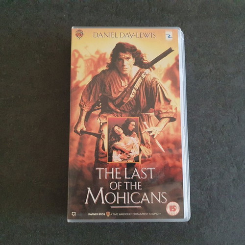 The Last of the Mohicans VHS used, adventure