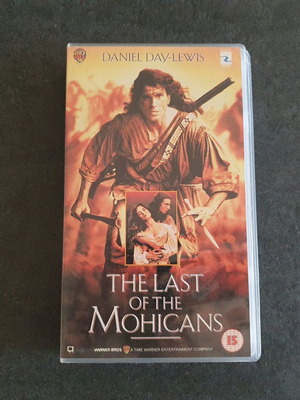 The Last of the Mohicans VHS used, adventure