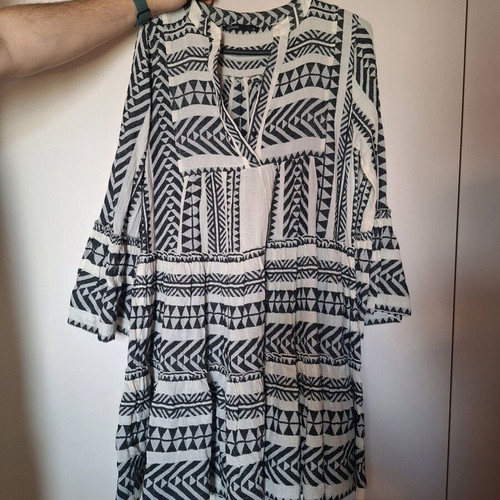 Devotion Twins dress black and white, like new, size XS