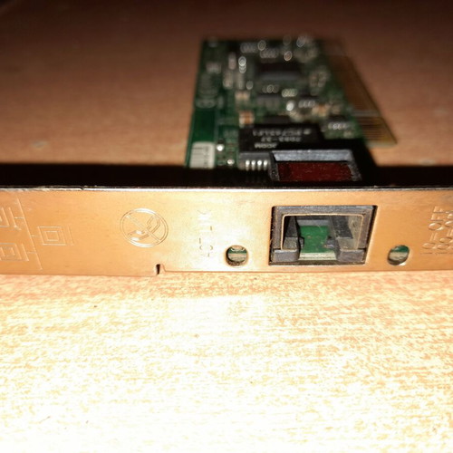Intel Pro Network Card used
