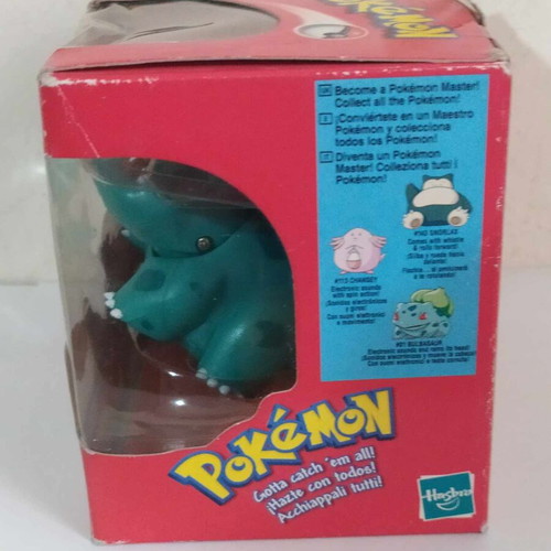Pokemon Bulbasaur electronic figure new Hasbro 2000