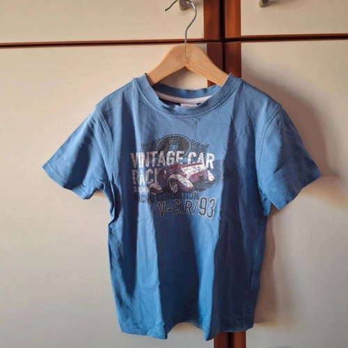 S.Oliver blue T shirt 5Y short sleeve like new