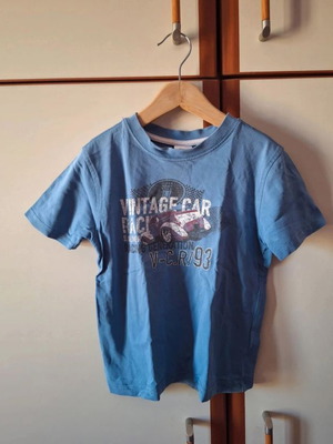 S.Oliver blue T shirt 5Y short sleeve like new