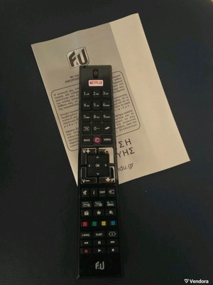 F&U RC-A4995 TV Remote Control new