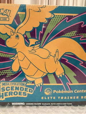 Ascended Heroes Pokemon Center Elite Trainer Box used, small rip