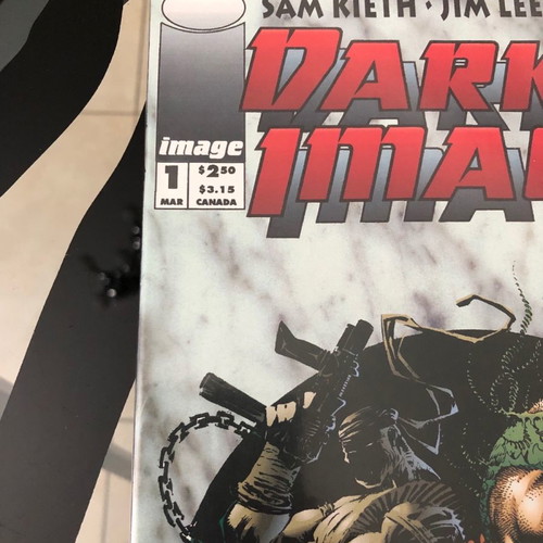 Darker Image #1 new, 1993 first edition sealed with Maxx card