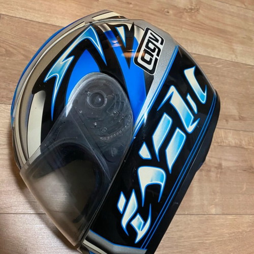 AGV Airtech motorcycle helmet Large 59-60cm used
