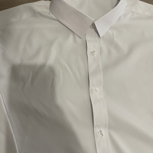 White long sleeve dress shirt size L