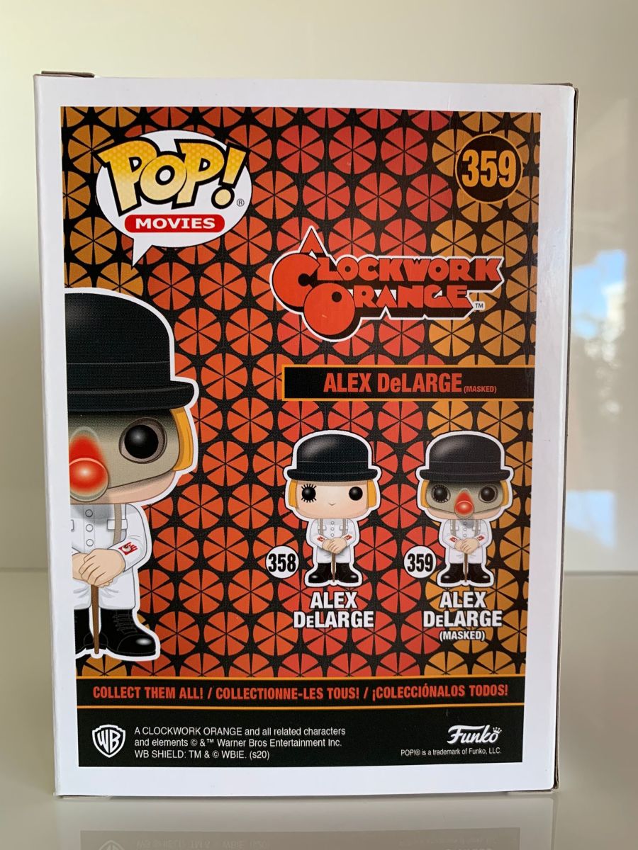 Alex delarge 2024 funko pop