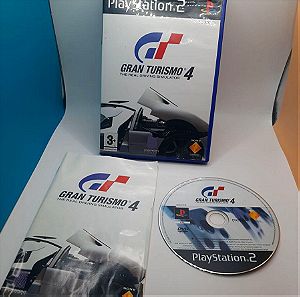 Sony playstation 2 ( ps2 ) Gran Turismo 4 κομπλέ με manual ( πληρες )