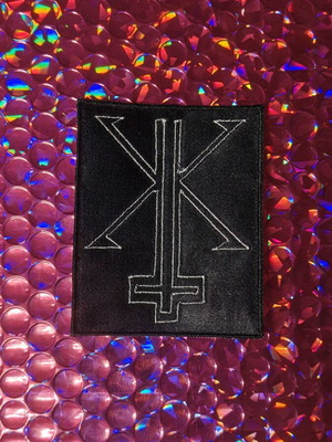 Kerry King logo embroidered patch