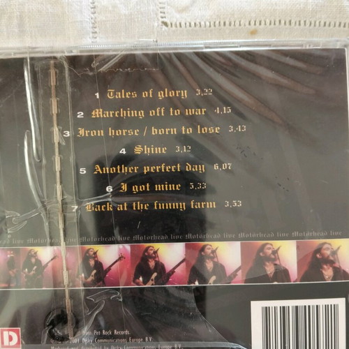Motorhead Live CD new sealed