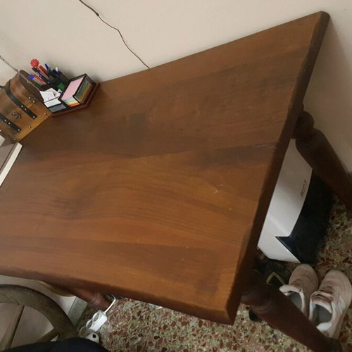 Dining table used solid walnut 140×80