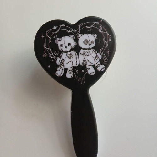Hair comb small with aesthetic goth design new