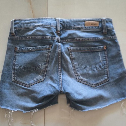 Pull & Bear denim shorts Small like new, blue