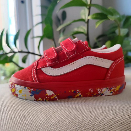 Vans kids shoes size 22 new with box