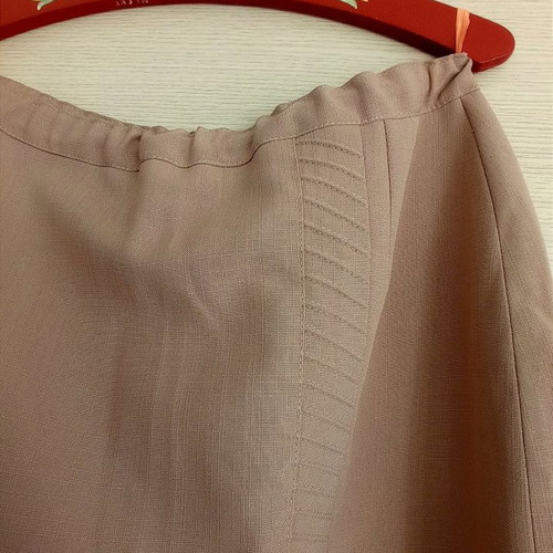 Skirts used, two beige tones, size 52, classic style