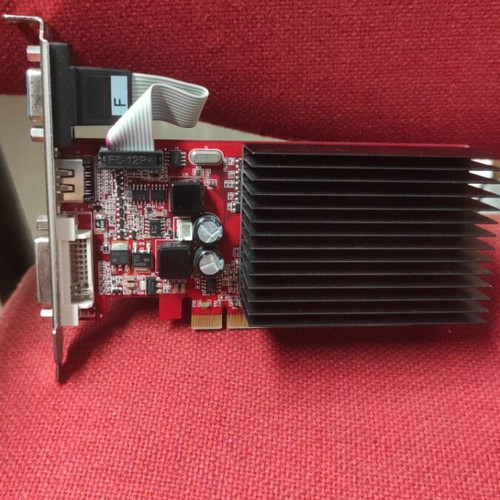 NVIDIA GeForce 210 graphics card used
