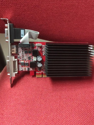 NVIDIA GeForce 210 graphics card used
