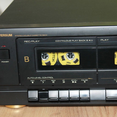 Universum C-4006 double cassette deck like new