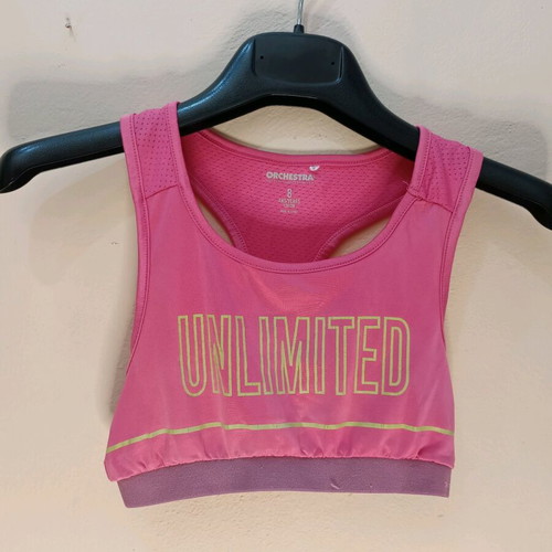 Orchestra athletic top for girl 8 years like new, pink