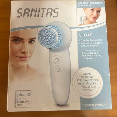 Sanitas LED facial cleansing brush new without brush head
