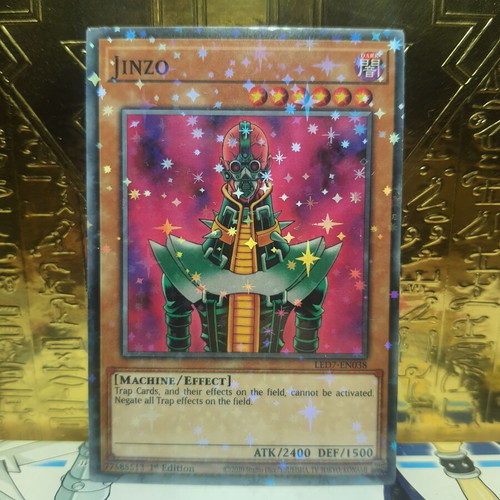 Yu-Gi-Oh! Jinzo Starfoil Card Like New