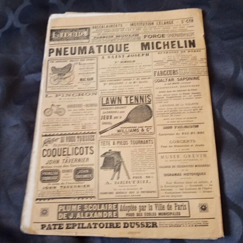 Le journal de jeunesse French magazine 1893 used, issue 1079