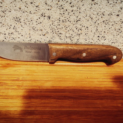 Hunting knives for skinning, handmade, Huter Georg and ASERO TOLEDANO