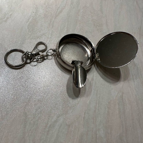 Panathinaikos pocket ashtray keychain used