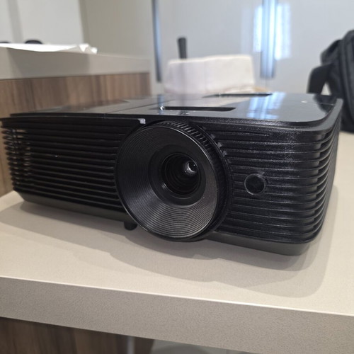 Optoma projector used, black, ideal for home cinema and gaming