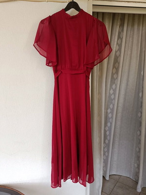 Shein Backless Dress new, red, size S
